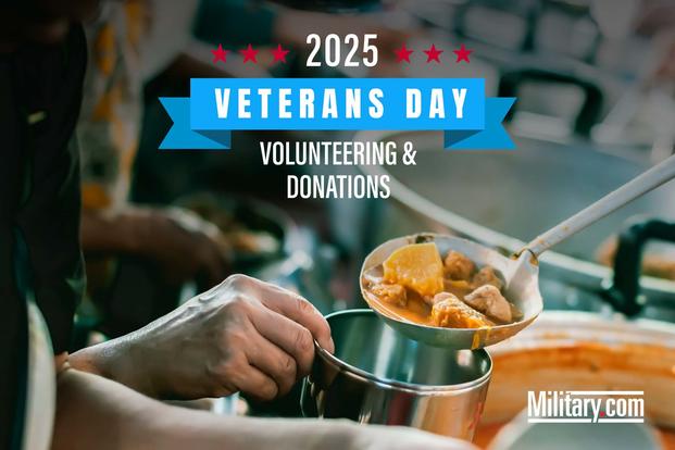 Volunteers and organizations offering support and care packages to veterans.