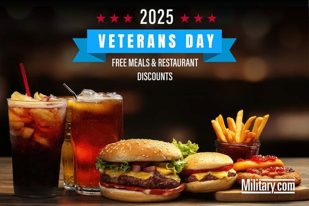 Local restaurants offering Veterans Day specials and discounts for veterans.